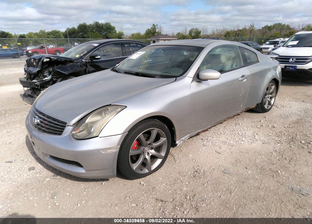 2003 INFINITI G35 W/LEATHER VIN: JNKCV54E23M210595