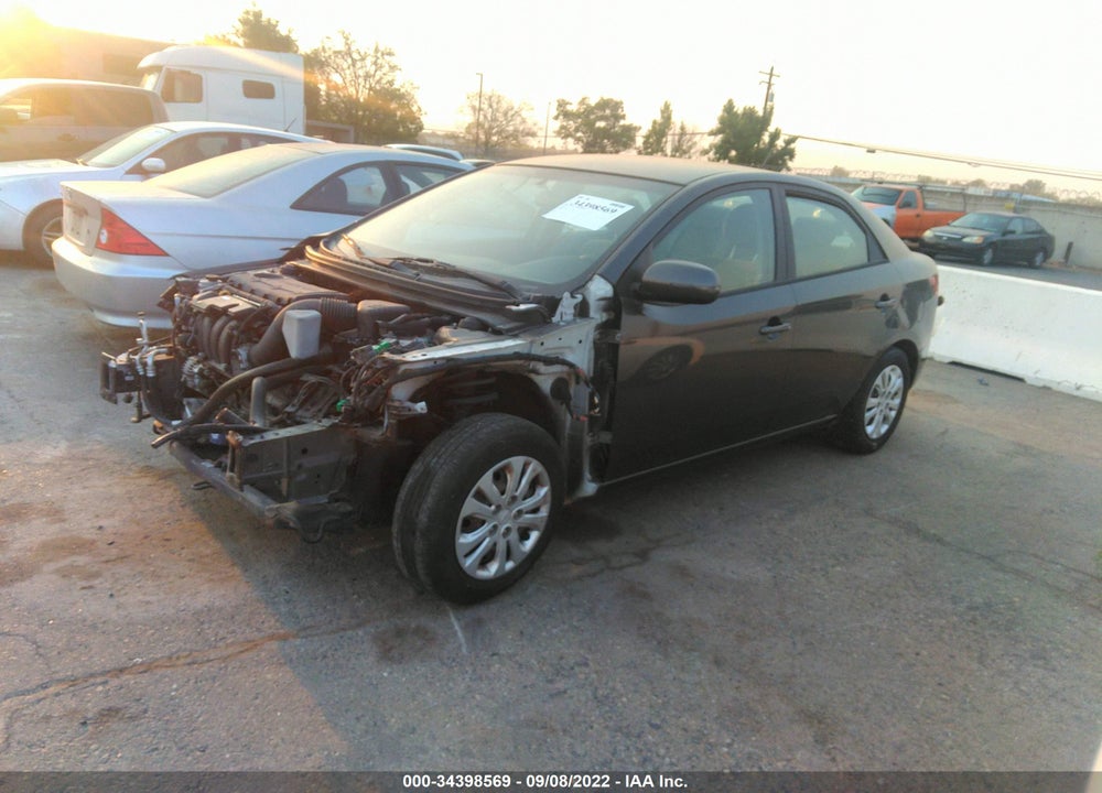 2012 KIA FORTE VIN: KNAFU4A2XC5592968
