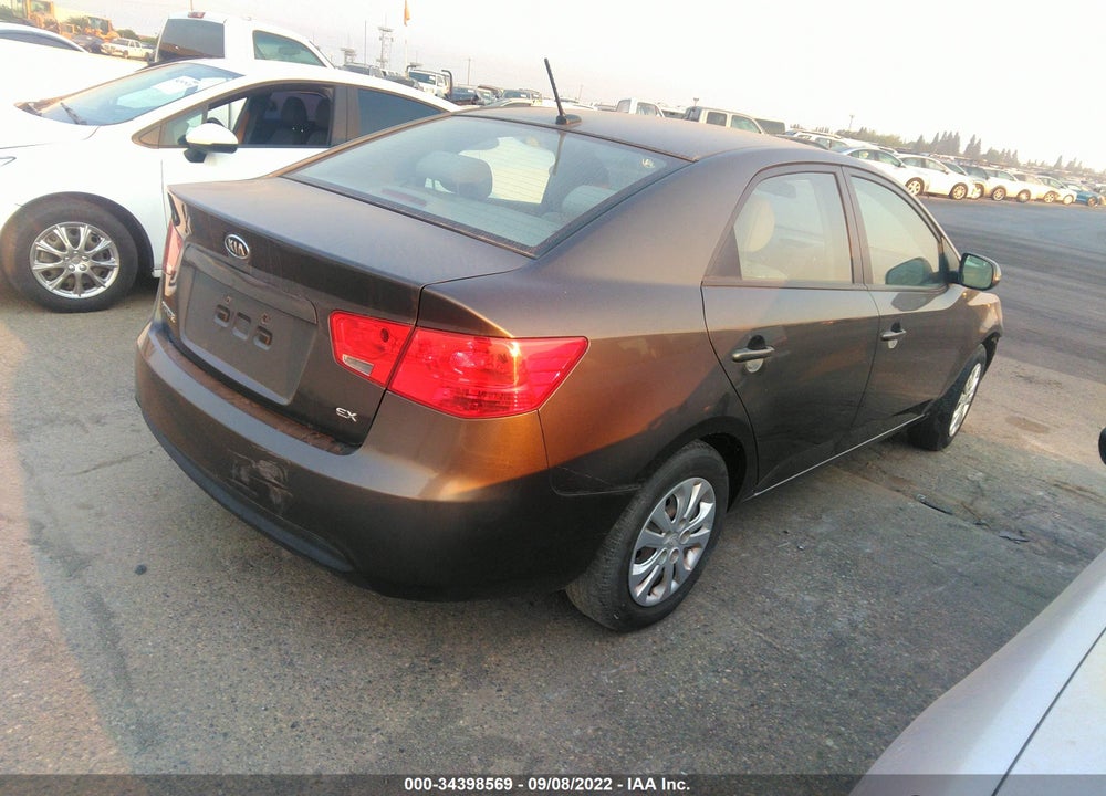 2012 KIA FORTE VIN: KNAFU4A2XC5592968