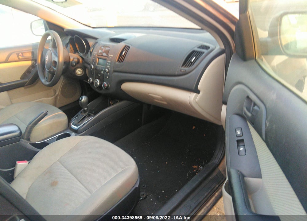 2012 KIA FORTE VIN: KNAFU4A2XC5592968
