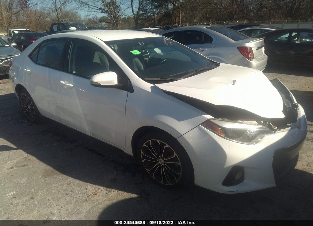 2015 TOYOTA COROLLA S PLUS VIN: 2T1BURHE0FC409678