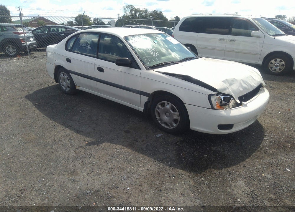 2000 SUBARU LEGACY SEDAN VIN: 4S3BE6357Y7215463