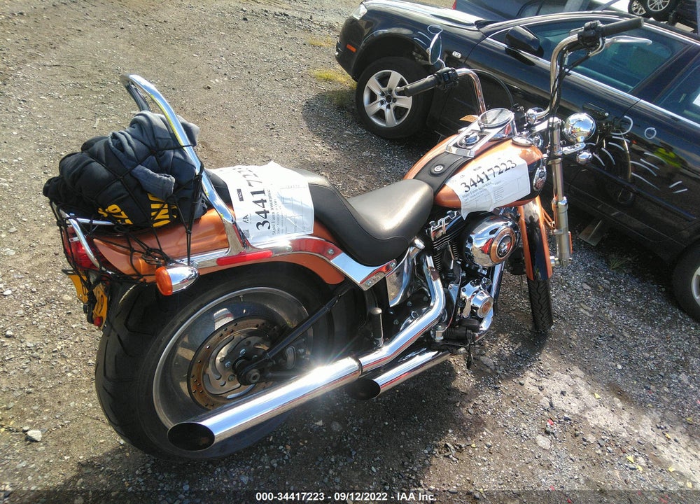 2008 HARLEY-DAVIDSON FXSTC 105TH ANNIVERSARY EDITION VIN: 1HD1JL5418Y045720