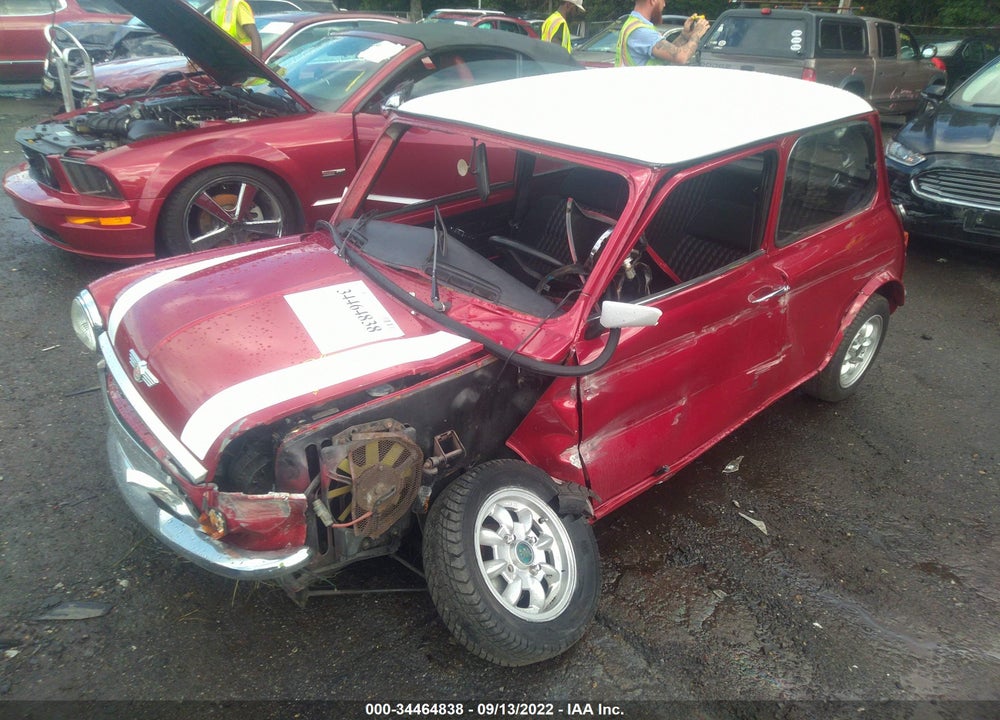 1978 MINI COOPER VIN: XL2S1N1126938B