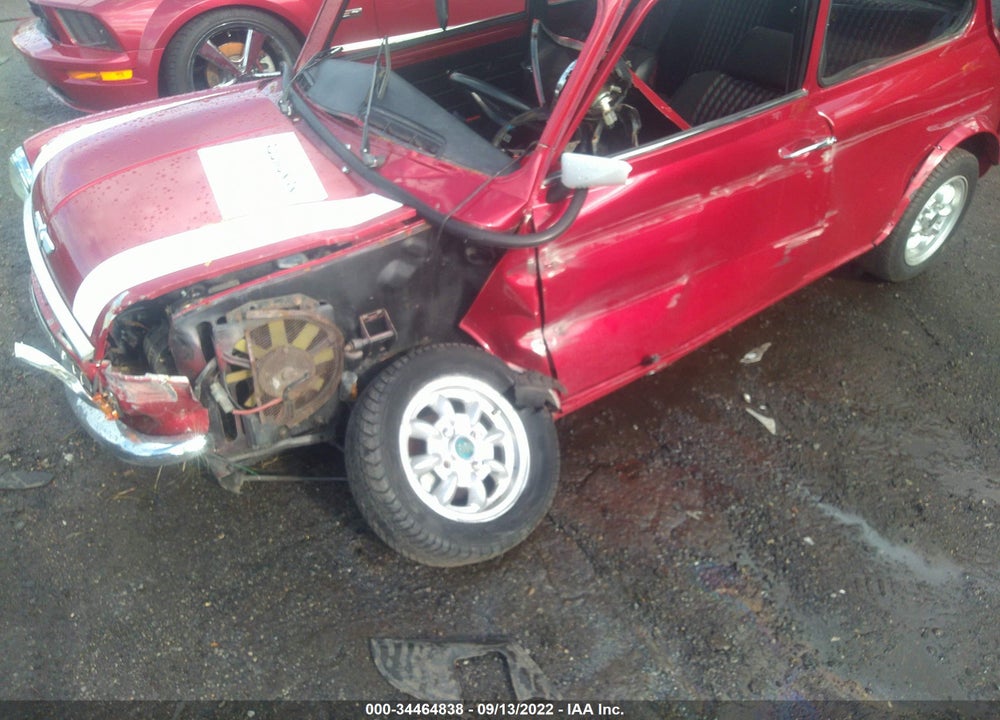 1978 MINI COOPER VIN: XL2S1N1126938B