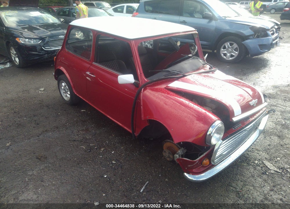 1978 MINI COOPER VIN: XL2S1N1126938B