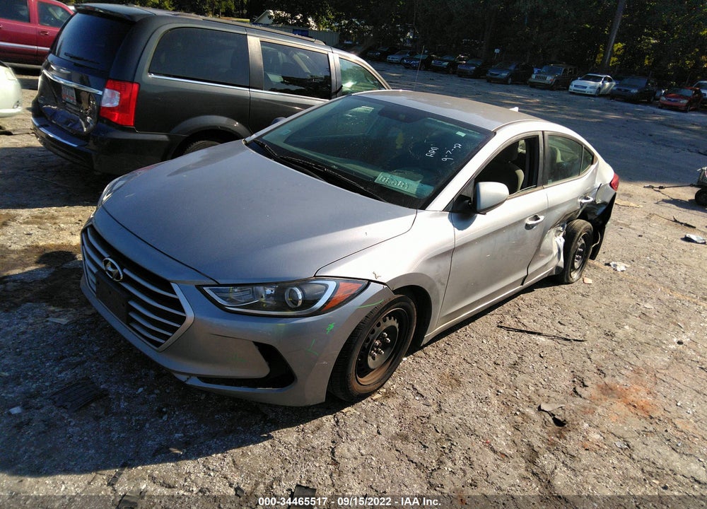 2017 HYUNDAI ELANTRA SE VIN: 5NPD74LF9HH212284