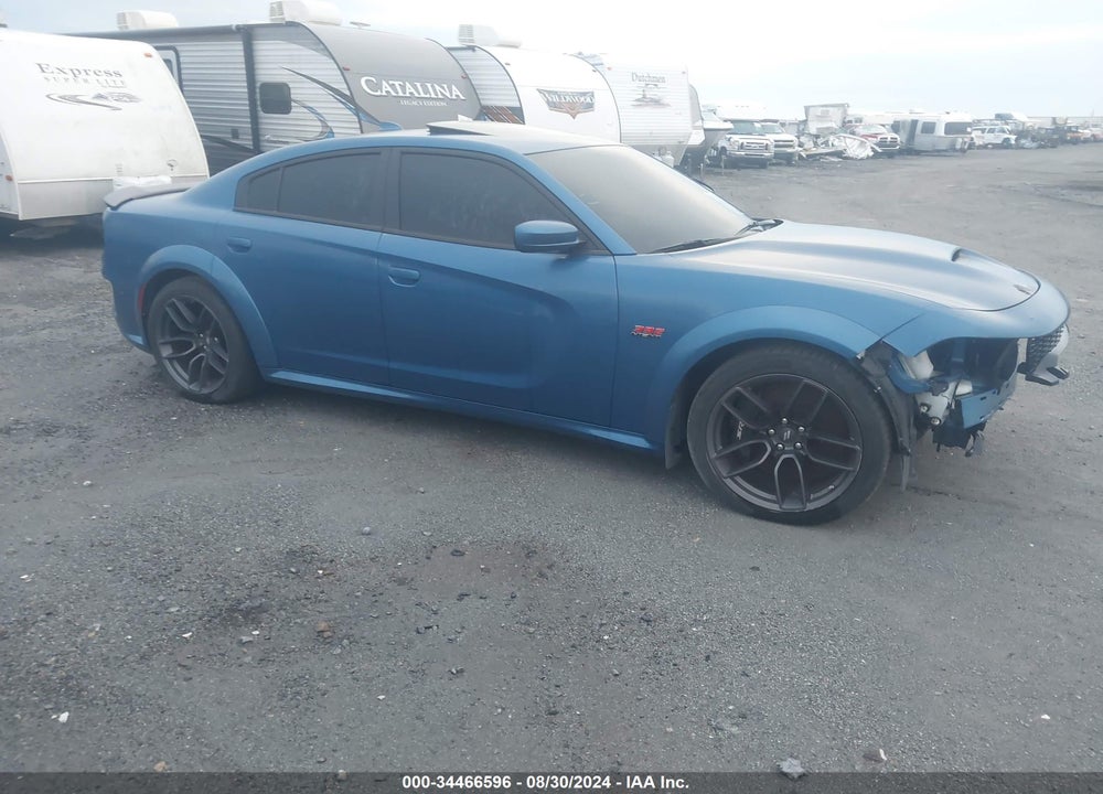2021 DODGE CHARGER SCAT PACK WIDEBODY RWD VIN: 2C3CDXGJ5MH553242