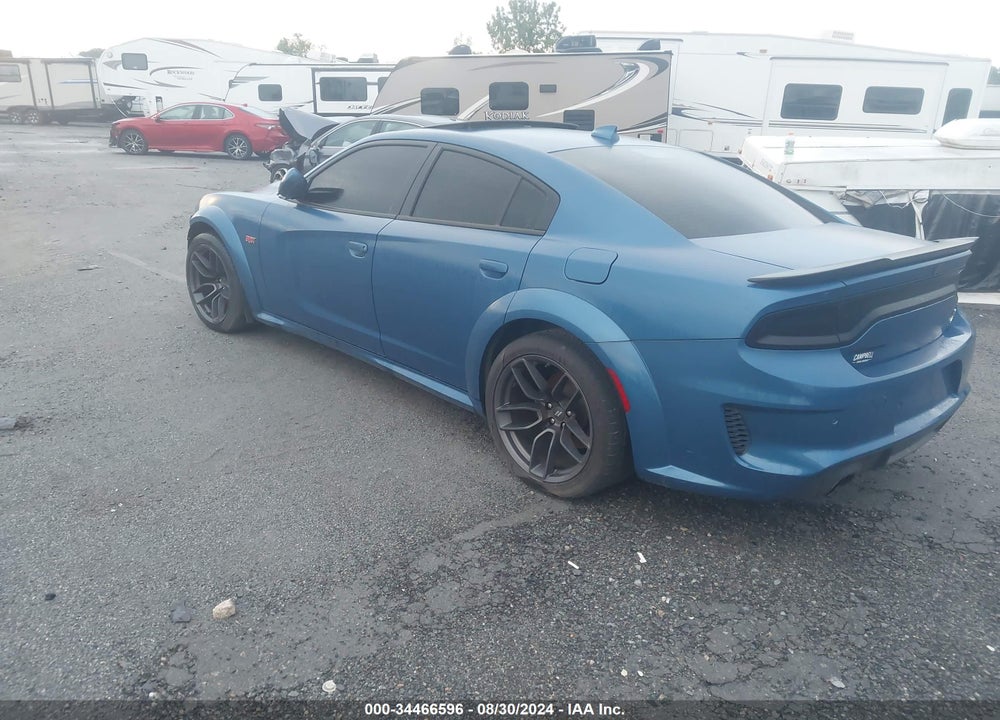 2021 DODGE CHARGER SCAT PACK WIDEBODY RWD VIN: 2C3CDXGJ5MH553242