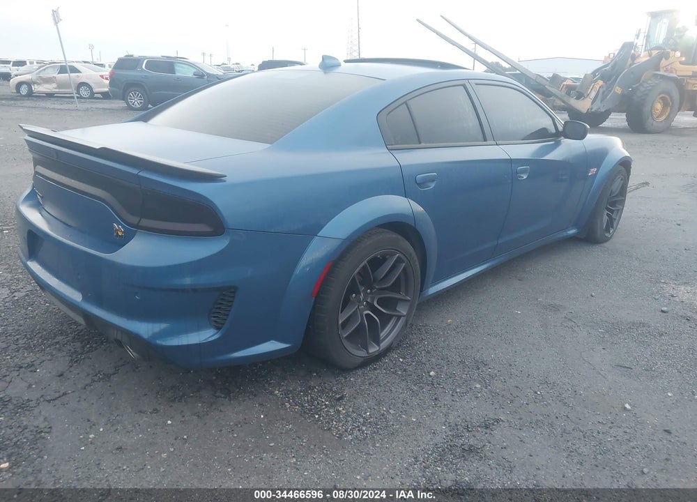 2021 DODGE CHARGER SCAT PACK WIDEBODY RWD VIN: 2C3CDXGJ5MH553242