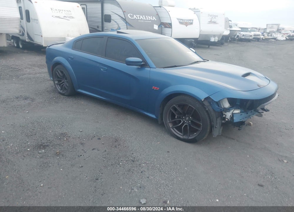2021 DODGE CHARGER SCAT PACK WIDEBODY RWD VIN: 2C3CDXGJ5MH553242