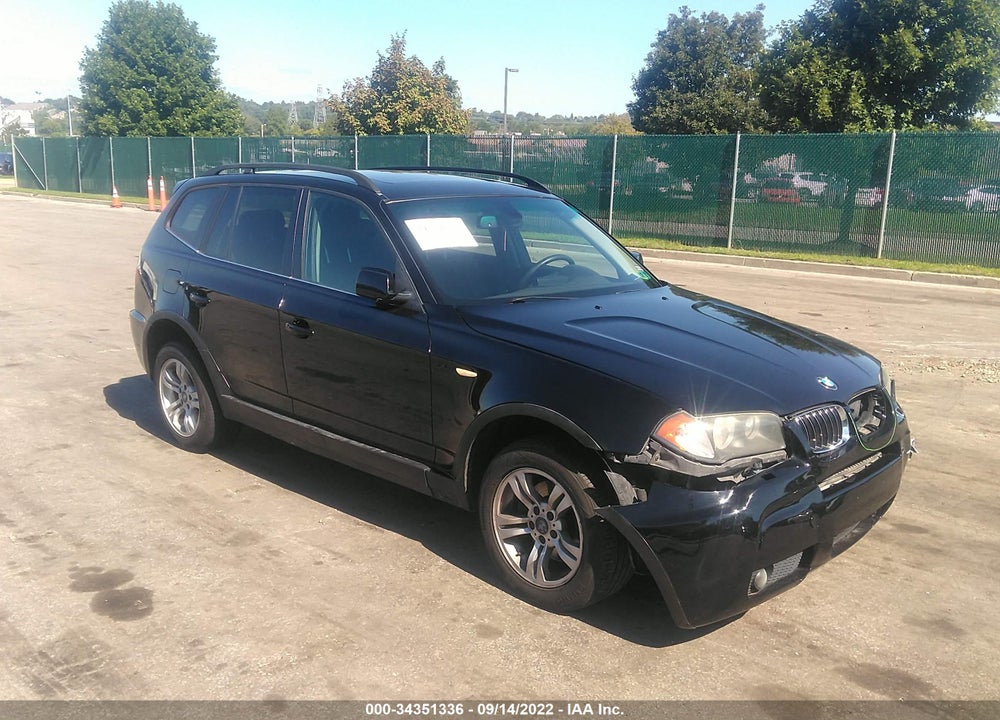 2006 BMW X3 3.0I VIN: WBXPA93446WG90054