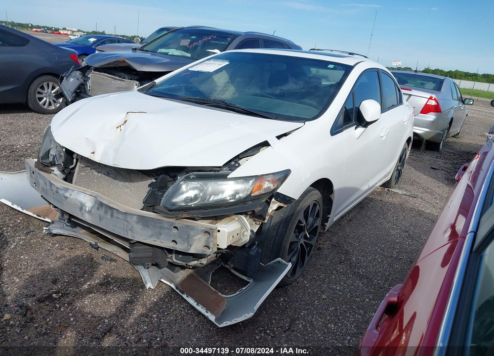 2013 HONDA CIVIC SI VIN: 2HGFB6E54DH701798