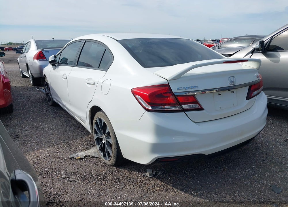 2013 HONDA CIVIC SI VIN: 2HGFB6E54DH701798