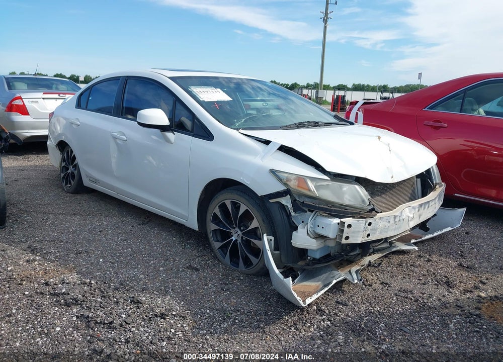 2013 HONDA CIVIC SI VIN: 2HGFB6E54DH701798