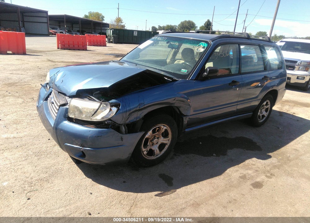 2007 SUBARU FORESTER 2.5X VIN: JF1SG63607H730161