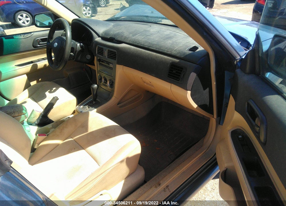 2007 SUBARU FORESTER 2.5X VIN: JF1SG63607H730161