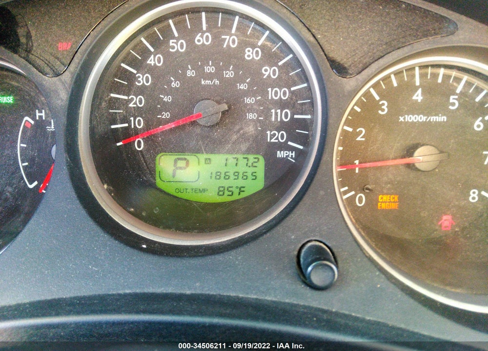 2007 SUBARU FORESTER 2.5X VIN: JF1SG63607H730161