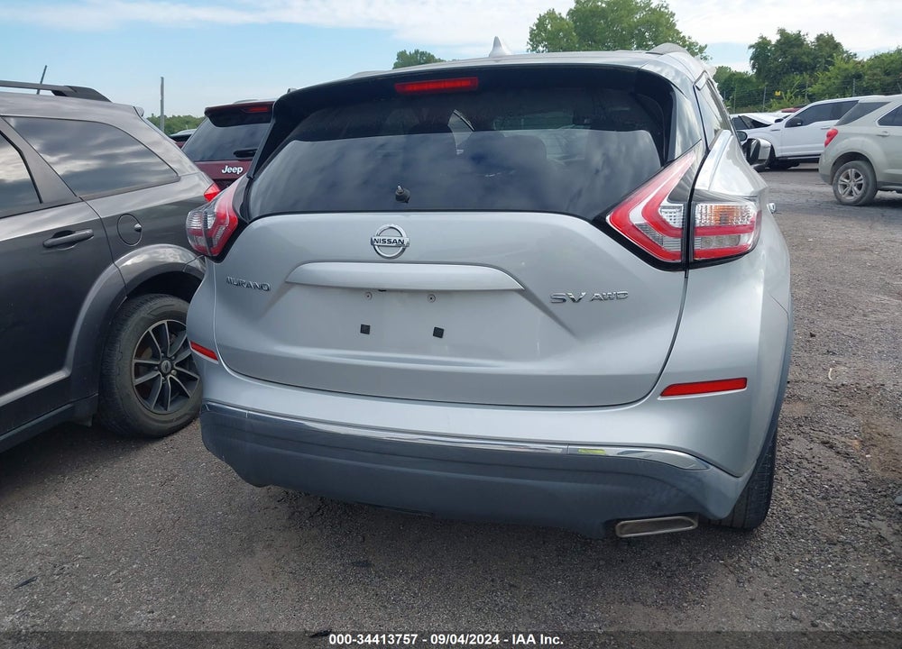 2018 NISSAN MURANO VIN: 5N1AZ2MH1JN119441