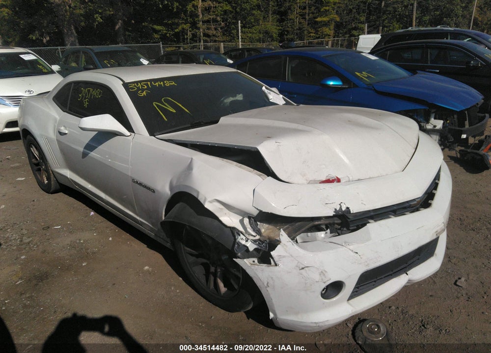 2014 CHEVROLET CAMARO 1LT VIN: 2G1FB1E30E9285558