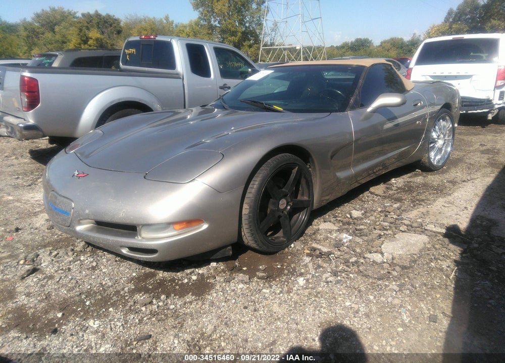 2001 CHEVROLET CORVETTE VIN: 1G1YY32G515108859