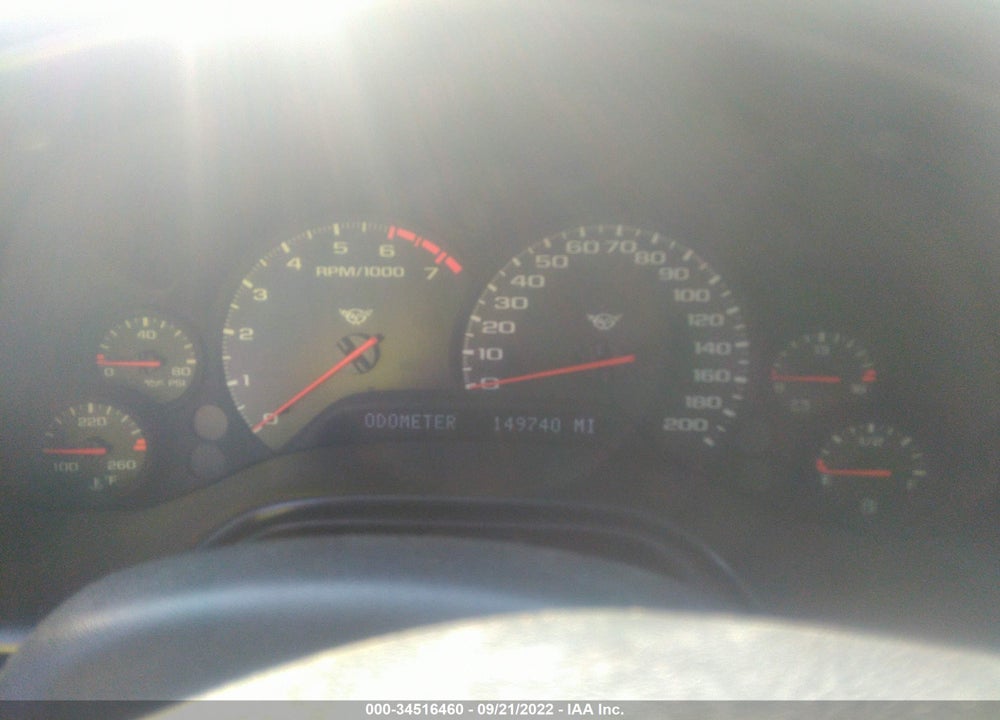 2001 CHEVROLET CORVETTE VIN: 1G1YY32G515108859