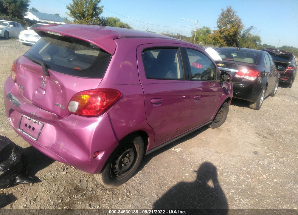 2015 MITSUBISHI MIRAGE DE VIN: ML32A3HJ9FH001228
