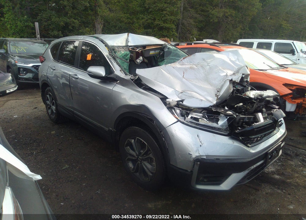 2022 HONDA CR-V AWD EX VIN: 2HKRW2H55NH629653