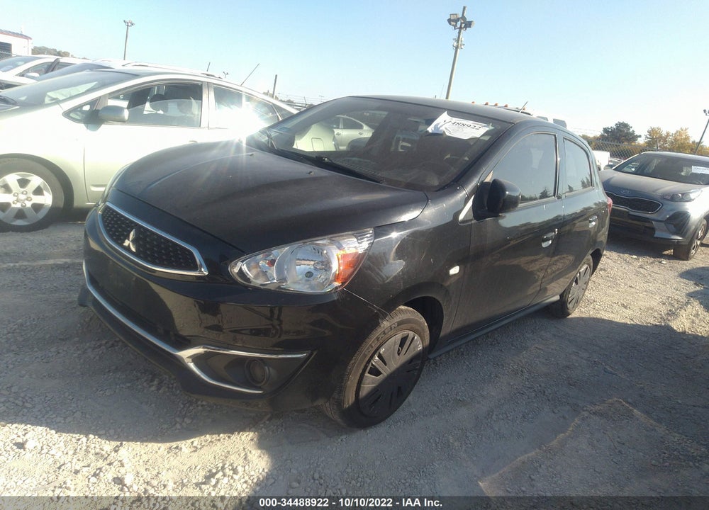 2019 MITSUBISHI MIRAGE ES VIN: ML32A3HJ3KH005804