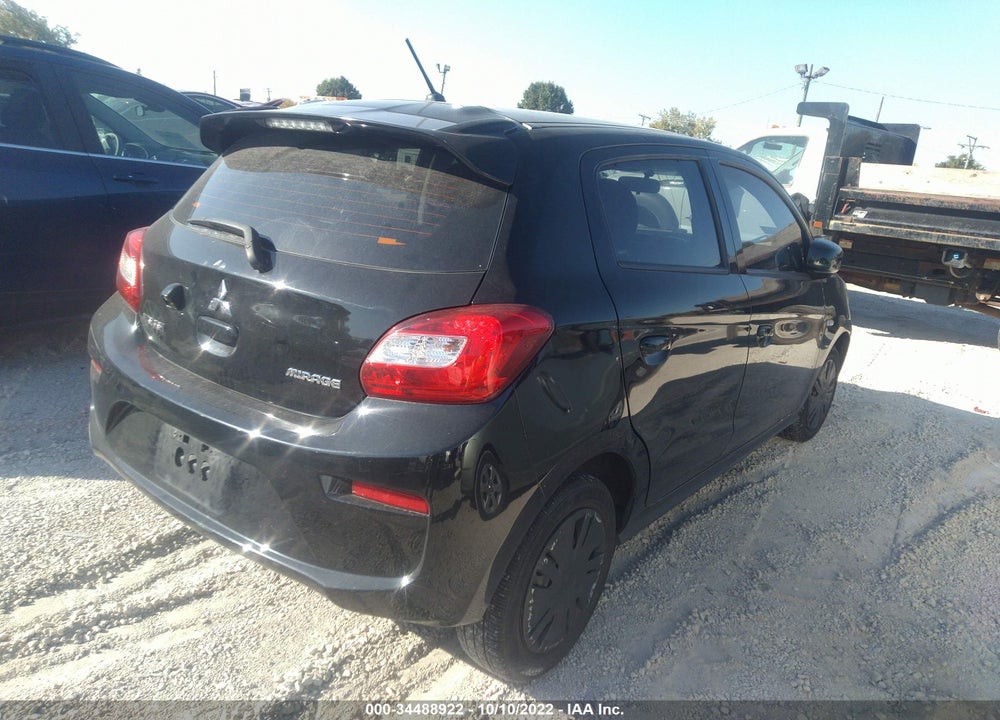 2019 MITSUBISHI MIRAGE ES VIN: ML32A3HJ3KH005804