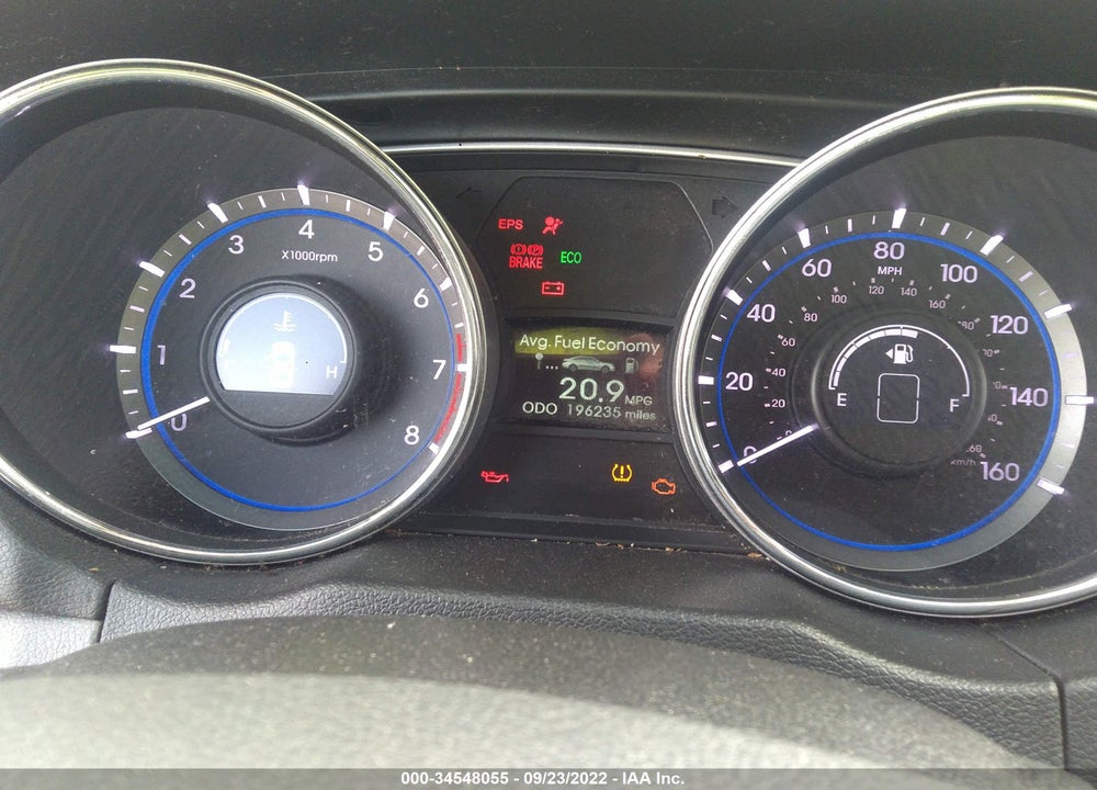 2013 HYUNDAI SONATA VIN: 5NPEC4AB0DH753668