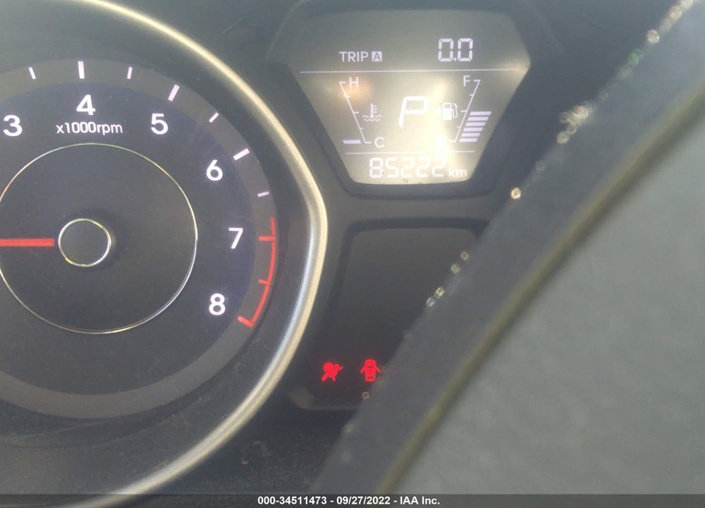 2016 HYUNDAI ELANTRA GL VIN: 5NPDH4AE2GH796369