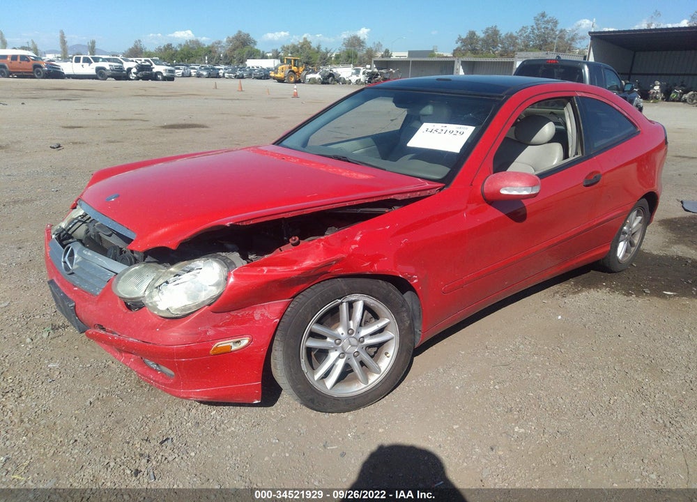 2003 MERCEDES-BENZ C-CLASS 1.8L VIN: WDBRN40J43A458937