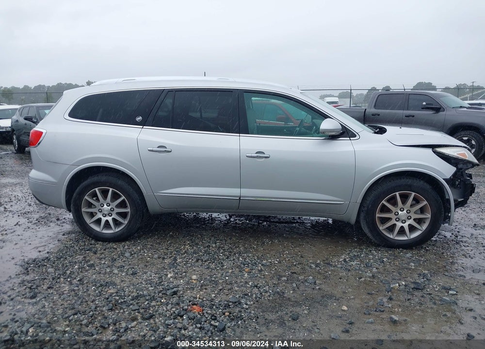 2016 BUICK ENCLAVE LEATHER VIN: 5GAKRBKD6GJ115184