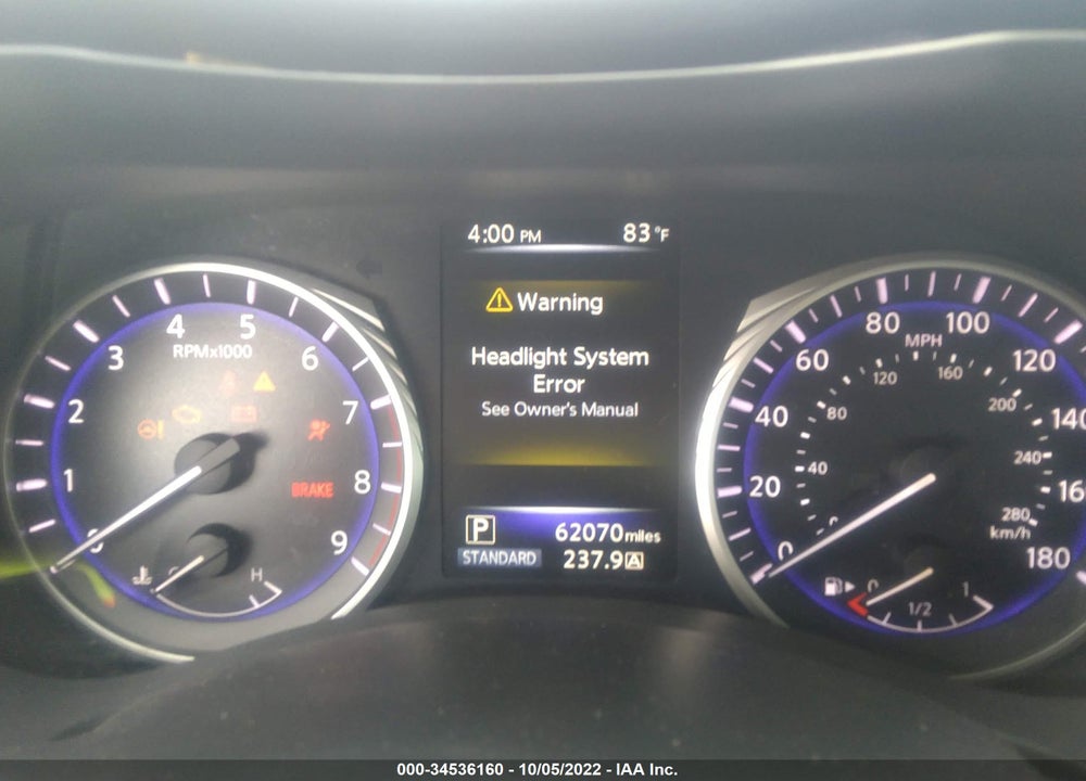 2016 INFINITI Q50 3.0T PREMIUM VIN: JN1EV7AP5GM304118