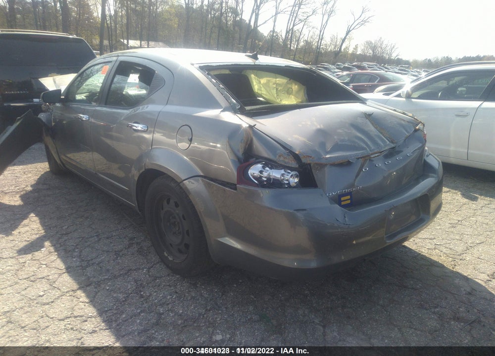 2012 DODGE AVENGER SE VIN: 1C3CDZAB2CN206700