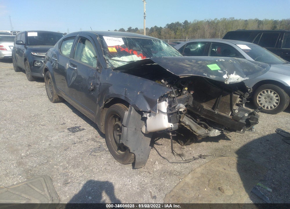 2012 DODGE AVENGER SE VIN: 1C3CDZAB2CN206700