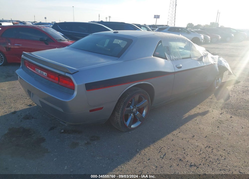 2014 DODGE CHALLENGER R/T VIN: 2C3CDYBT8EH306703