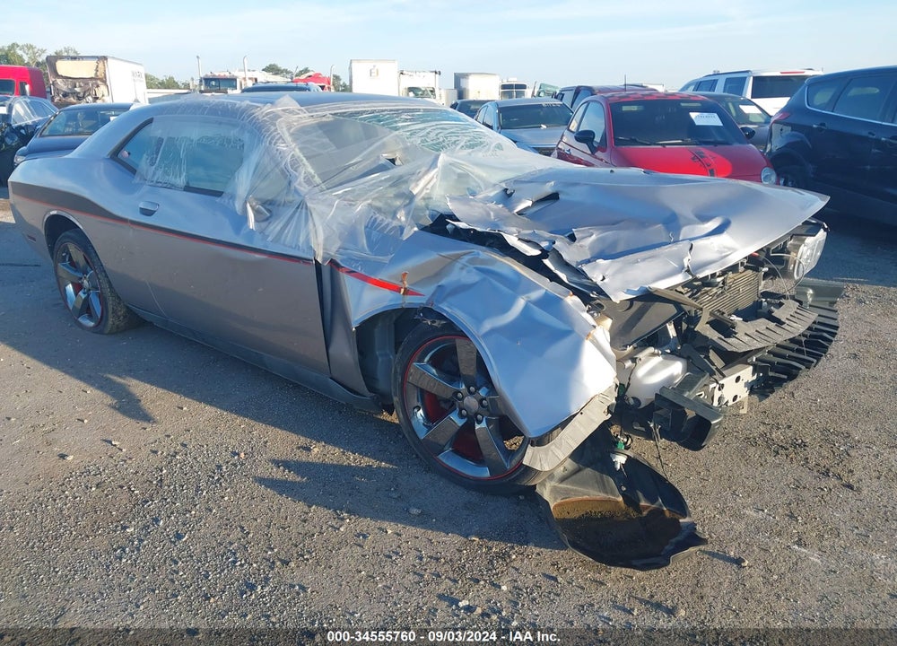 2014 DODGE CHALLENGER R/T VIN: 2C3CDYBT8EH306703