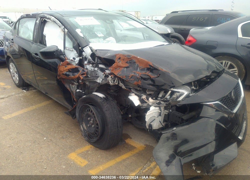 2020 NISSAN VERSA S XTRONIC CVT VIN: 3N1CN8DV8LL816323