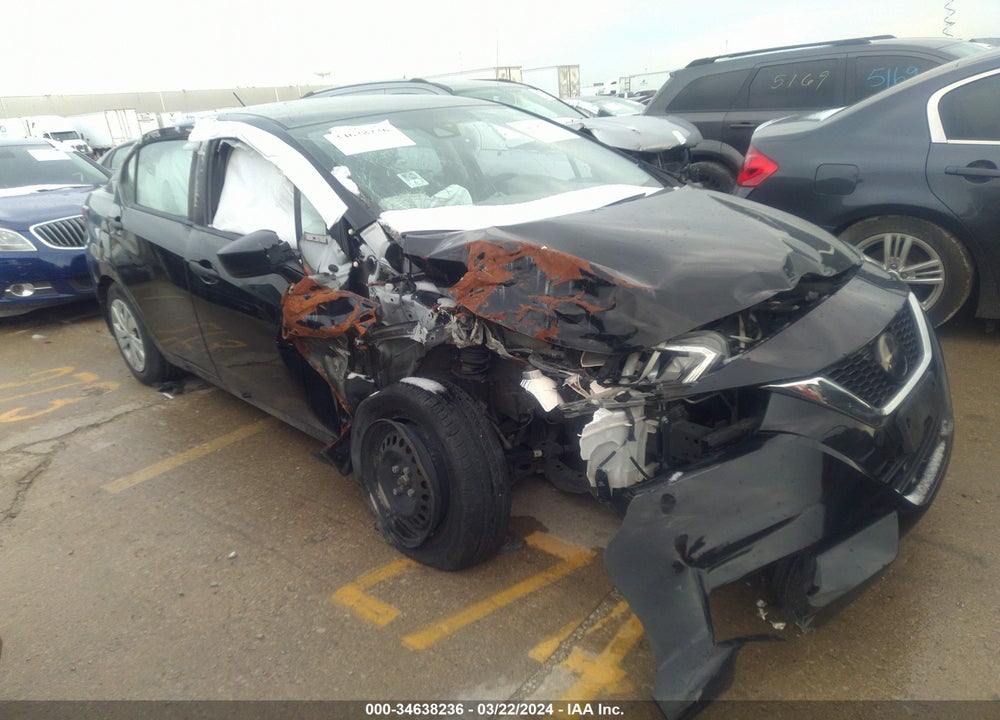 2020 NISSAN VERSA S XTRONIC CVT VIN: 3N1CN8DV8LL816323