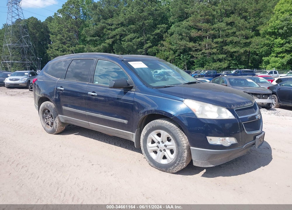 2010 CHEVROLET TRAVERSE LS VIN: 1GNLREED1AS128370