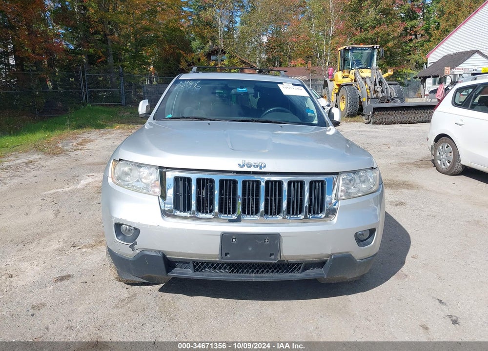 2012 JEEP GRAND CHEROKEE VIN: 1C4RJFAG8CC348876
