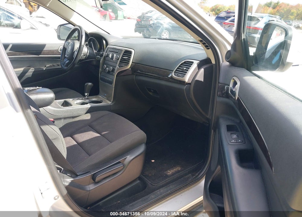 2012 JEEP GRAND CHEROKEE VIN: 1C4RJFAG8CC348876