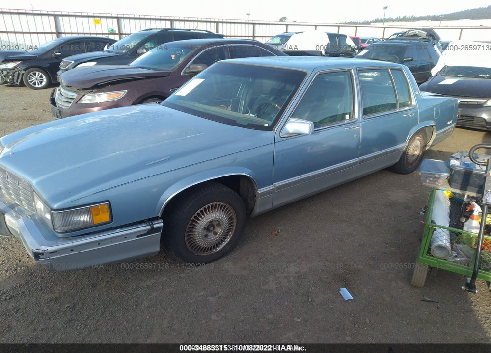 1992 CADILLAC DEVILLE VIN: 1G6CD53B7N4279882