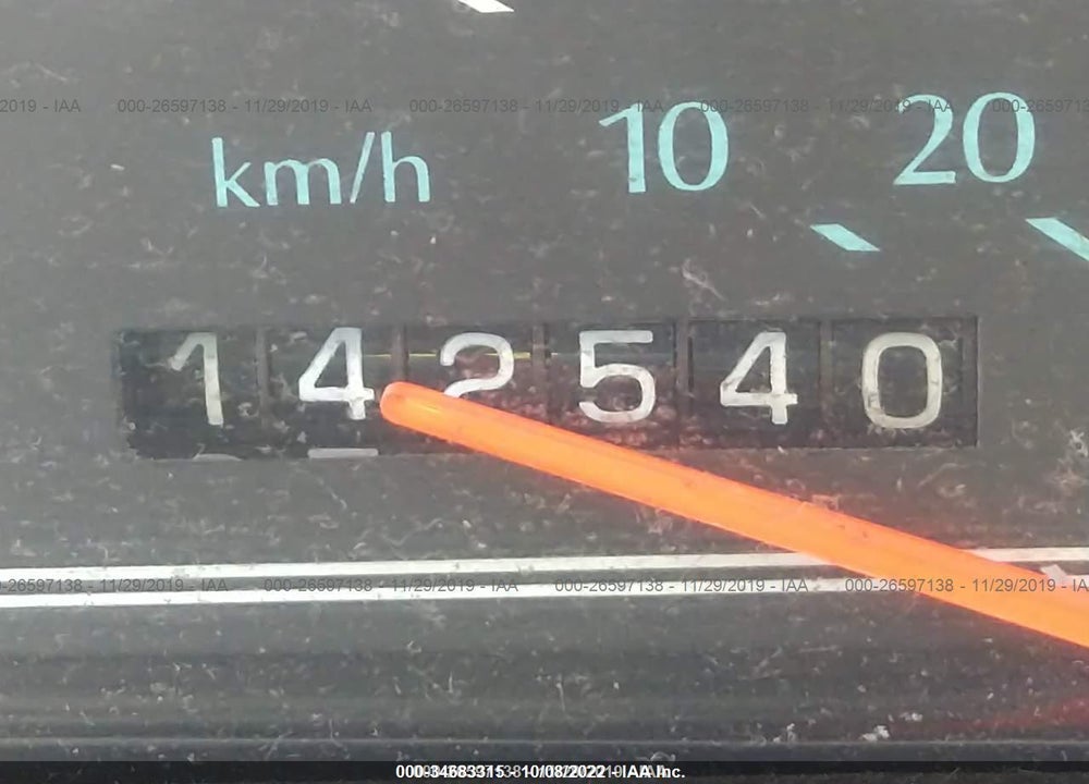1992 CADILLAC DEVILLE VIN: 1G6CD53B7N4279882