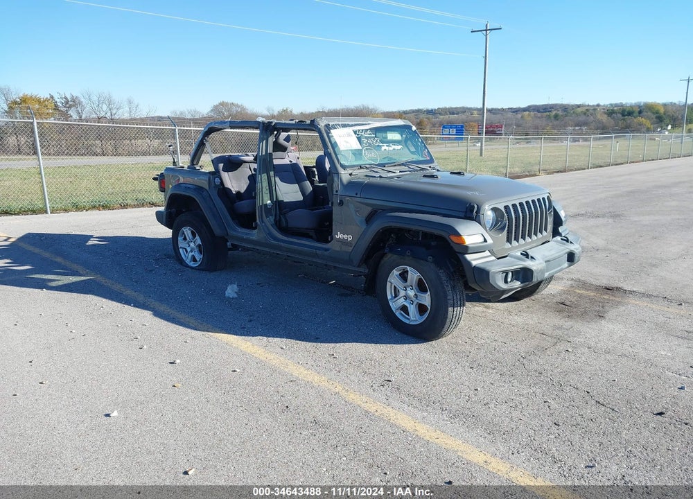 2020 JEEP WRANGLER UNLIMITED SPORT S 4X4 VIN: 1C4HJXDG4LW266400