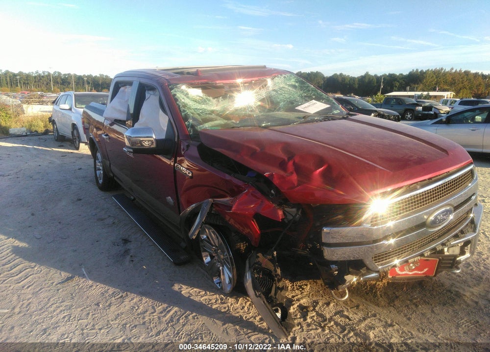 2018 FORD F-150 KING RANCH VIN: 1FTEW1E58JFB85525