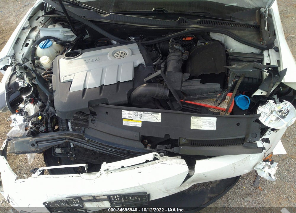 2012 VOLKSWAGEN GOLF TDI 4-DOOR VIN: WVWDM7AJ7CW214135