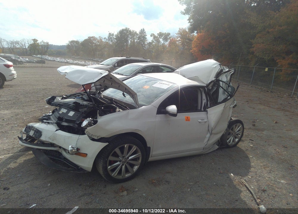 2012 VOLKSWAGEN GOLF TDI 4-DOOR VIN: WVWDM7AJ7CW214135